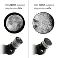 thumbnail image 3 of Gskyre 70mm f/5.7 Refractor Telescope with Phone Adapter, Wireless Remote, Tripod, and Carry Case, 3 of 6
