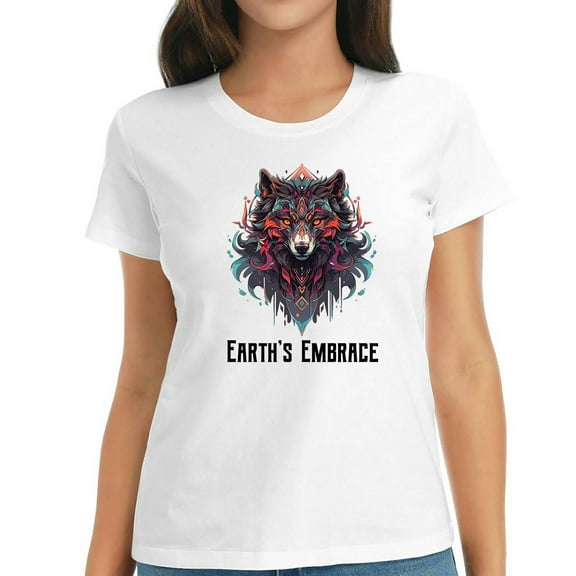 Women's Vintage Planet T-Shirt: Fun and Stylish