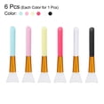 thumbnail image 3 of Pinceles de Epoxi de Silicona Uxcell Rosa/Azul/Blanco/Amarillo/Negro/Rojo Aplicador Pincel, 6 Pcs, 3 of 5
