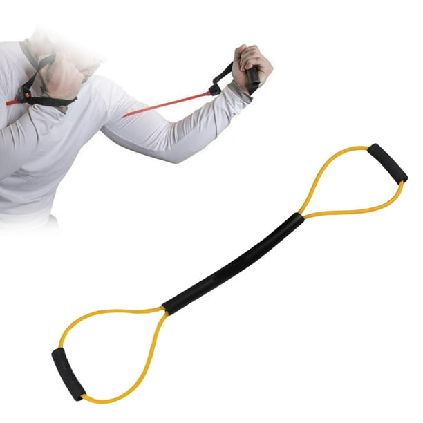 Accesorios de de resistencia elástica Cuerda cómodas Fuerza Mma Amarillo 15LB shamjiam Bandas de resistencia