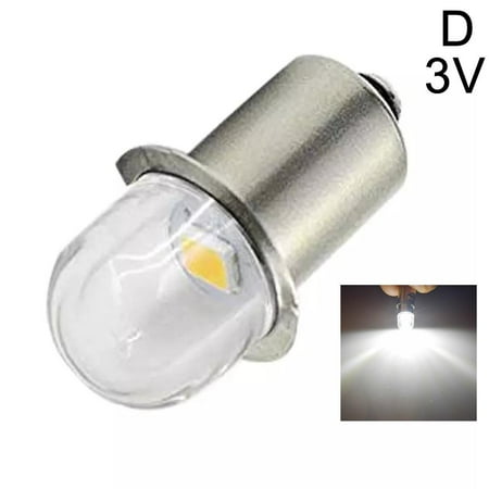 

LED Miniature Lamp 3V 4.5V 6V 12V 18V 1SMD Flashlight Replacement Bulbs P3V2