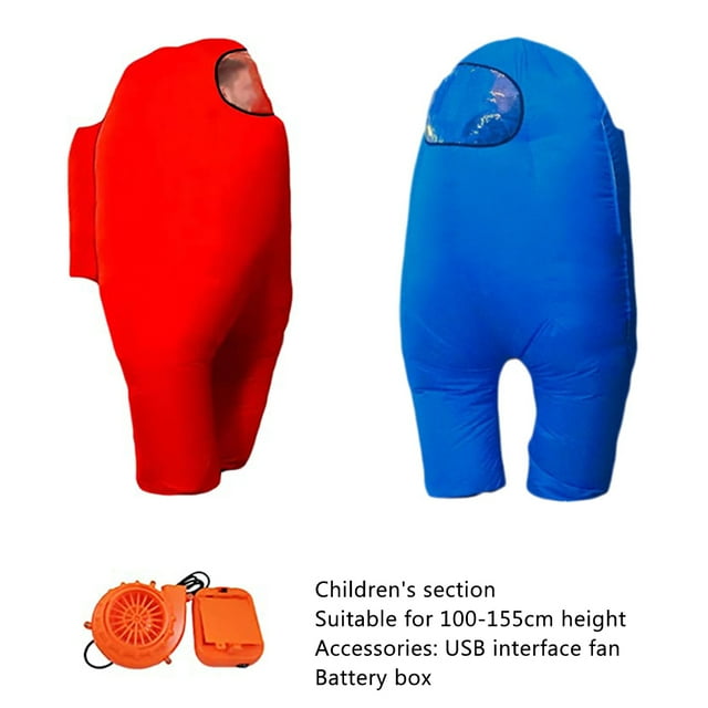Disfraz inflable de astronauta espacial, juego de Anime, traje inflable, traje de cuerpo completo, disfraces de Cosplay de Halloween