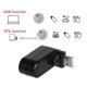 thumbnail image 3 of Hub USB Con Lector De Tarjetas, Diseño Giratorio 4 En 1, Extensor De 3 Puertos, Conectividad Plug and Play, Transferencia De Datos Para PC Y Portátil., 3 of 9