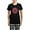 With Checker Pant, variant on CafePress - Peace Flower Affection Women's Dark Pajamas - Women's Short Sleeve Print T-Shirt and Pants Dark Cotton Pajama Set