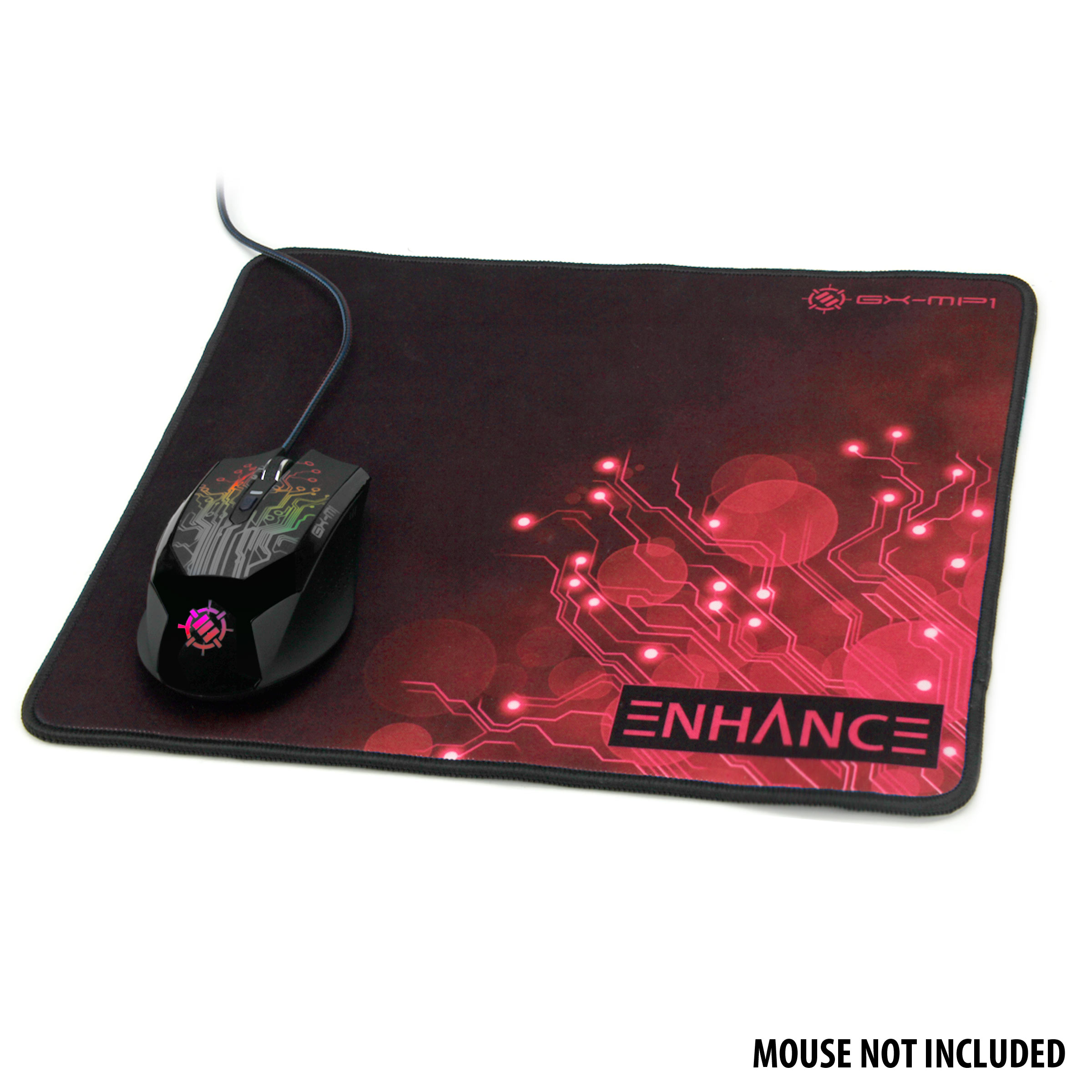 ENHANCE Pro Red Gaming Mouse Pad Extended - Precision Tracking Surface , Non-Slip Base , Anti-Fray Stitching for World of Warcraft: Legion , Battlefield 1 , Dota 2 , League of Legends and More - image 8 of 9