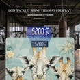 thumbnail image 3 of High Precision Body Weight Scale Smart Bathroom Scales with Large LCD Display(400lbs),Decorative for Bedroom-Cute Giraffes With Lovely Smiles Surrounded By Flowers And Plants, 3 of 4