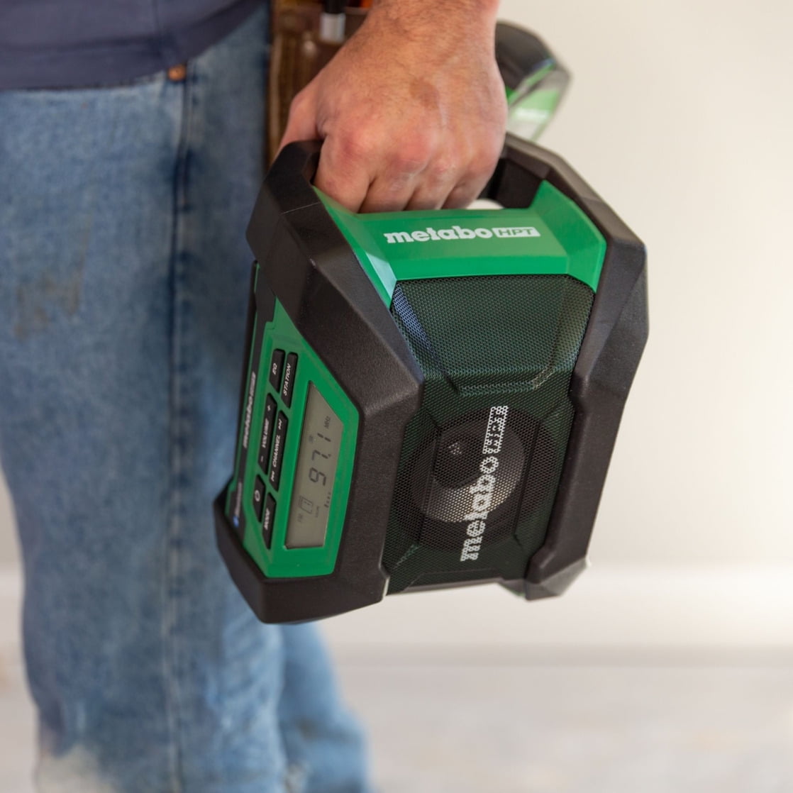 Metabo HPT 18V Cordless Bluetooth Radio Tool Only, UR18DAQ4