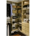 thumbnail image 3 of Easy Track RS3003ON 29-7/8" Corner Shelf For Easy Track Closet System - White, 3 of 4