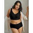 thumbnail image 2 of POSESHE Super Soft Wireless Bra with Full Coverage, Push-Up Bra with Natural Lift, M-5XL, 2 of 5
