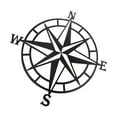 thumbnail image 2 of SMihono METAL WALL ART COMPASS Metal Decor Nautical Compass Wall Decor Wall Hanging Home Decoration on Clearance, 2 of 2