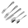 thumbnail image 2 of Martha Stewart Sutton 20 Piece Stainless Steel Flatware Set, 2 of 5