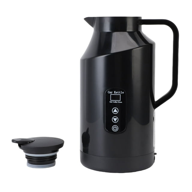 Heta Eléctrica De Automóvil, Pantalla LED De Calentador De Agua Segura De 1500 Ml De Control De Temperatura Para Acampar