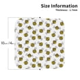 thumbnail image 2 of Naloa Cute Little Bee Coasters for Set of 4 - PU Leather Coasters, Coasters for Table Cup Tea Coffee Beer, Decorative for Kitchen Homedecor (Round), 2 of 6