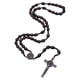 thumbnail image 3 of Cruz Collar s de Madera para Hombres Mujeres Joyería Religiosa ST. con cuentas, 3 of 5