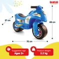 thumbnail image 4 of DOLU My First Moto Balance Bike Ride-On, Foot-Powered Balancing Toddler Toy, Blue, 4 of 6