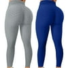 2PC Womens Stretch Yoga Leggings Fitness Running Gym Sports Active Pants