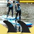 thumbnail image 2 of Surfboard SUP Fin Black Removable Universal SUP Fin Plastic Paddle board Fin SUP, 2 of 7
