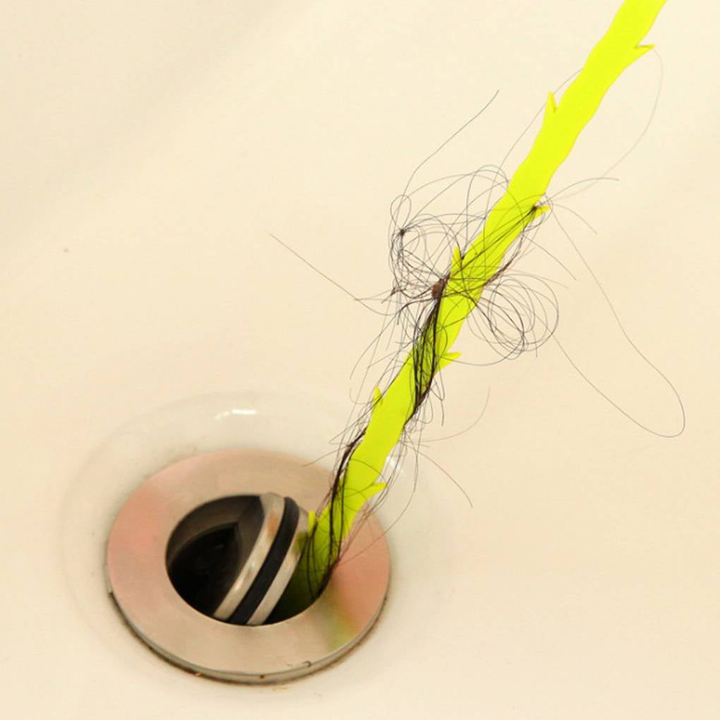 TureClos Sink Cleaning Hook Bathroom Floor Drain Sewer Dredge Device Home Sewer Toilet Sink Bathtub Stick