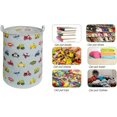 thumbnail image 4 of KUNRO 2-Pack Large Laundry Basket,Waterproof Laundry Hamper Collapsible Clothes Hamper with Handles for Kids Clothes Toys Dorm and Family(Round 63L), 4 of 5
