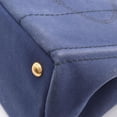 thumbnail image 6 of Pre-Owned Prada Canapa Tote Bag, Canvas, Women's, Blue, 1BG439, 6 of 10