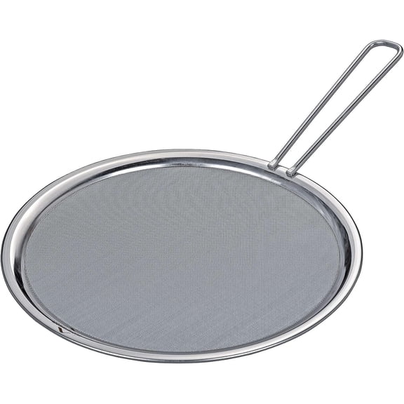 Küchenprofi Deluxe Stainless Steel Splatter Guard 13 Inch for Frying Pans