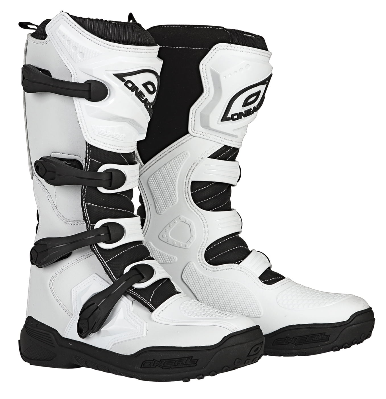 white motocross boots