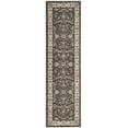 thumbnail image 2 of SAFAVIEH Lyndhurst Janel Traditional Bordered Runner Rug, Grey/Cream, 2'3" x 12', 2 of 7