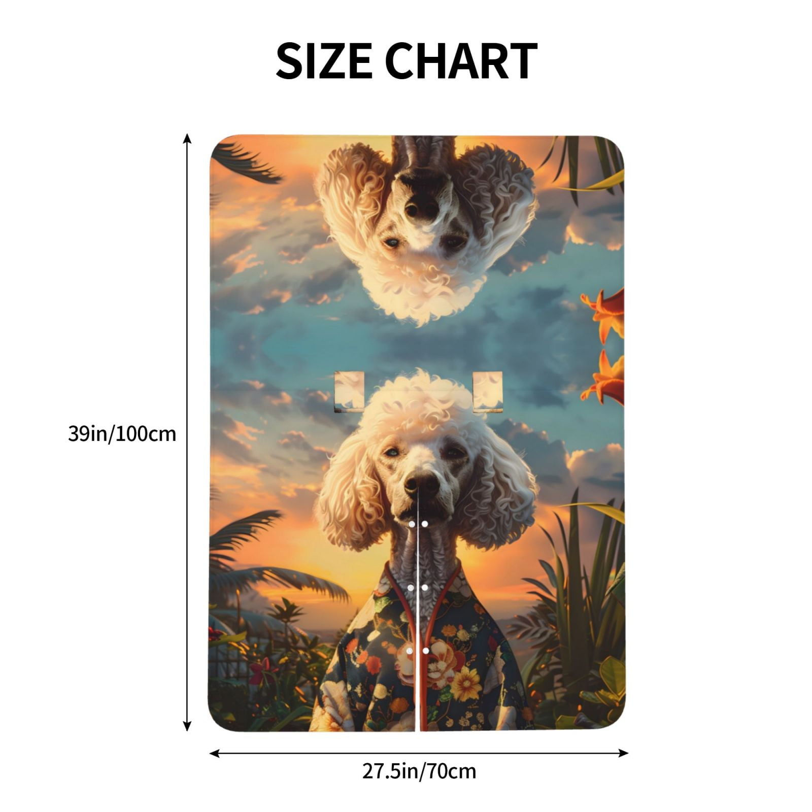 Car Seat Cover Baby - Flower Field Poodle Breathable Infant Car Seat Cover for Baby Carseat, Lightweight Comfort Baby Essentials Must Haves Newborn Stuff for Girl Boy
