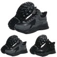 thumbnail image 5 of NOKIO Men'S Snow Venture Anti-Skid Boots Men'S Snow Boots Men'S High Top Snow Boots Fashion Casual Trainers Breathable Flat Casual Shoes Winter Padded Warm Men'S Boots Men'S Leisure Snow Ground Shoes, 5 of 5