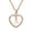 A, variant on Happy New Year Gift Womens Jewelry Women's Fashion Heart Letter Necklace 26 Letters Love Clavicle Neck Chain