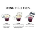 Economy Communion Cups and Wafer Set Prefilled Cups with Gluten