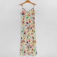 thumbnail image 5 of Candy Pattern - White Sleeveless Dress Loose Women's Dress Dresses Luxury Evening Dresses, 5 of 9