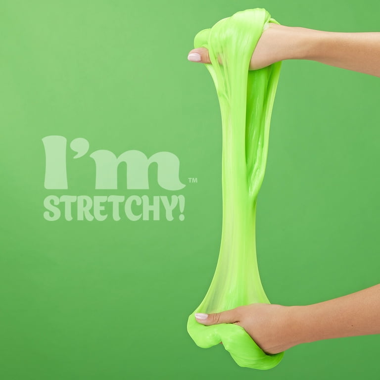 Cra-Z-Slimy - I'm Stretchy Neon Green Slime - 10 oz Jar - Walmart.com