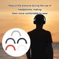 thumbnail image 2 of AOOOWER Silicone Headphones Headband Cover Replacement Headband Sleeve with Zippers for WH-1000XM6 Headsets, 2 of 7