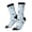 3 Black, variant on Skiing penguin Bear Print Adult Socks for Men & Women,Calf Socks, Ankle Socks,Boots Socks,Breathable Casual Sock,Unisex Crew Socks