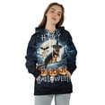 thumbnail image 4 of Happy Halloween German Shepherd Witch Pumpkins Bats All Over Print 3D Hoodie Unisex Merch Hoodies Alsatian Dog Lover Gifts - 13012, 4 of 6