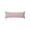 Pink, variant on Cadancy Lumbar Pillow Outdoor Long Chair Cushion with Insert Cover Cotton Support Backrest for Lounge Chaise Poolside Deck Recliner Patio Furniture