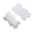 thumbnail image 6 of JeashCHAT Plastic Paving Mould Stepping Stone Molds for Concrete Reusable DIY Wave Shaped Walk Maker Mold for Garden Paving Pavement Patio Walkway, 6 of 6