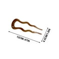 thumbnail image 3 of My Order Naittoop U-shaped Wavy Hairpin, 3 of 5