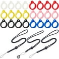 thumbnail image 5 of 24PCS Anti-Lost Silicone Rubber Rings Holder Multipurpose Adjustable Cases Necklace Lanyard Replacement, 5 of 8