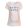 thumbnail image 3 of Time and Tru Women's Maternity Graphic T-Shirt, 3 of 6