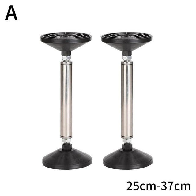 Adjustable Stainless Steel Cabinet Installation Support Rod, 25-37cm Wall Mounted Lifting Bracket for Bathroom, Kitchen, Counter Basin, Auxiliary Fixing Tool, 2-Pack