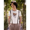 thumbnail image 2 of Corgi Peaking Out T-Shirt Men -Image by Shutterstock, Male Small, 2 of 4