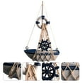 thumbnail image 3 of NUOLUX Decor Decorations Sailboat Boat Wooden Ornament Nautical Modelhome Beach Decoration Ocean Ship Boats Sail Bathroom, 3 of 6