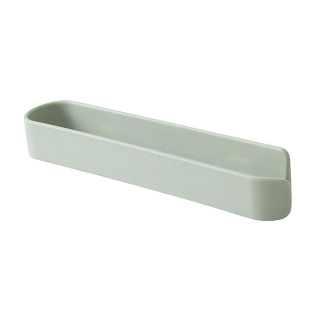 Toallero de papel de cocina montado en la pared, soporte para toallas, estante de almacenamiento de pared, colgador de zapatos Verde