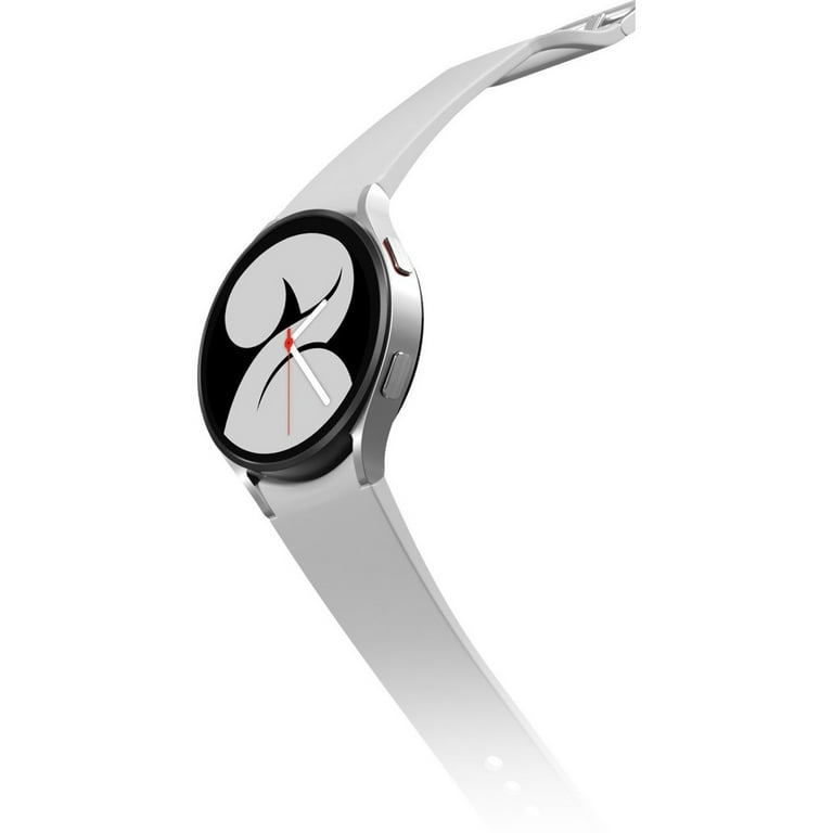 Samsung Galaxy Watch4, 44mm, Silver, LTE - Walmart.com