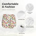 thumbnail image 4 of Balery Ice Cream Popsicles Pantalones cortos deportivos para mujer con forro y dos bolsillos, elásticos, para entrenamiento, gimnasio, yoga-Small, 4 of 7