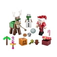 thumbnail image 4 of Minecraft Advent Calendar, 3 3.25-in Scale Action Figures, 17 Accessories & 4 Stickers, Plastic, 4 of 6