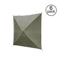 thumbnail image 2 of Clam Hub d'Écran Quick Ensemble Tissu Vert Panneaux Coupe-Vent et Soleil Accessoire Seulement (6 Pack), 2 of 7