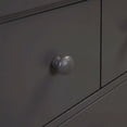 thumbnail image 4 of Dark Gray Nightstand with Melamine & Rubberwood Frame for Cozy Bedroom, 4 of 5
